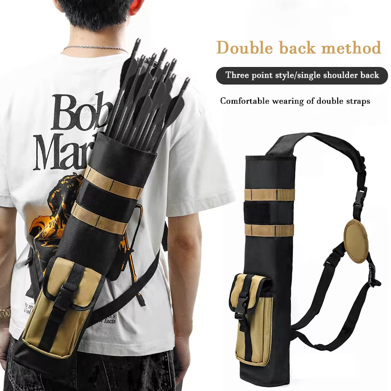 Bolsa táctica para arquería de caza con correa de hombro ajustable - imagen 4