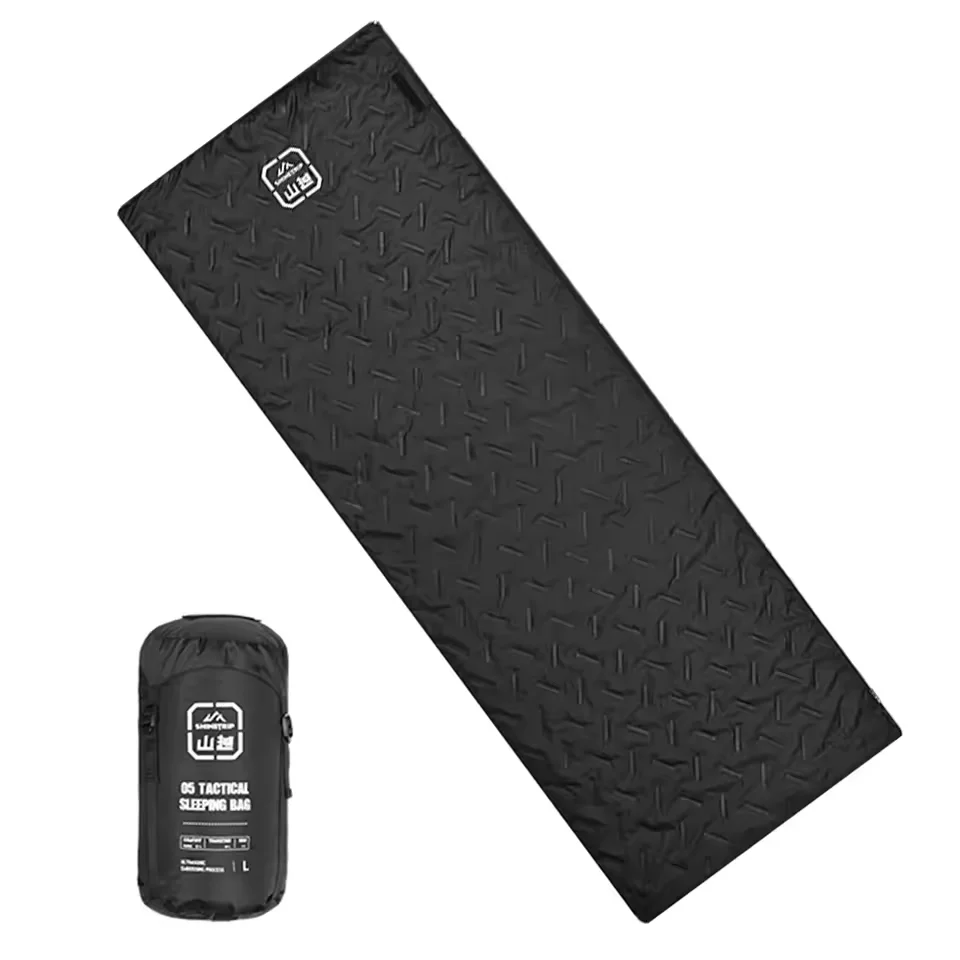 Saco de dormir para acampar al aire libre, paquete de compresión ultrasónica, bolsa de almacenamiento para hamaca de viaje y ocio, almacenamiento de saco de dormir de gran capacidad - imagen 3