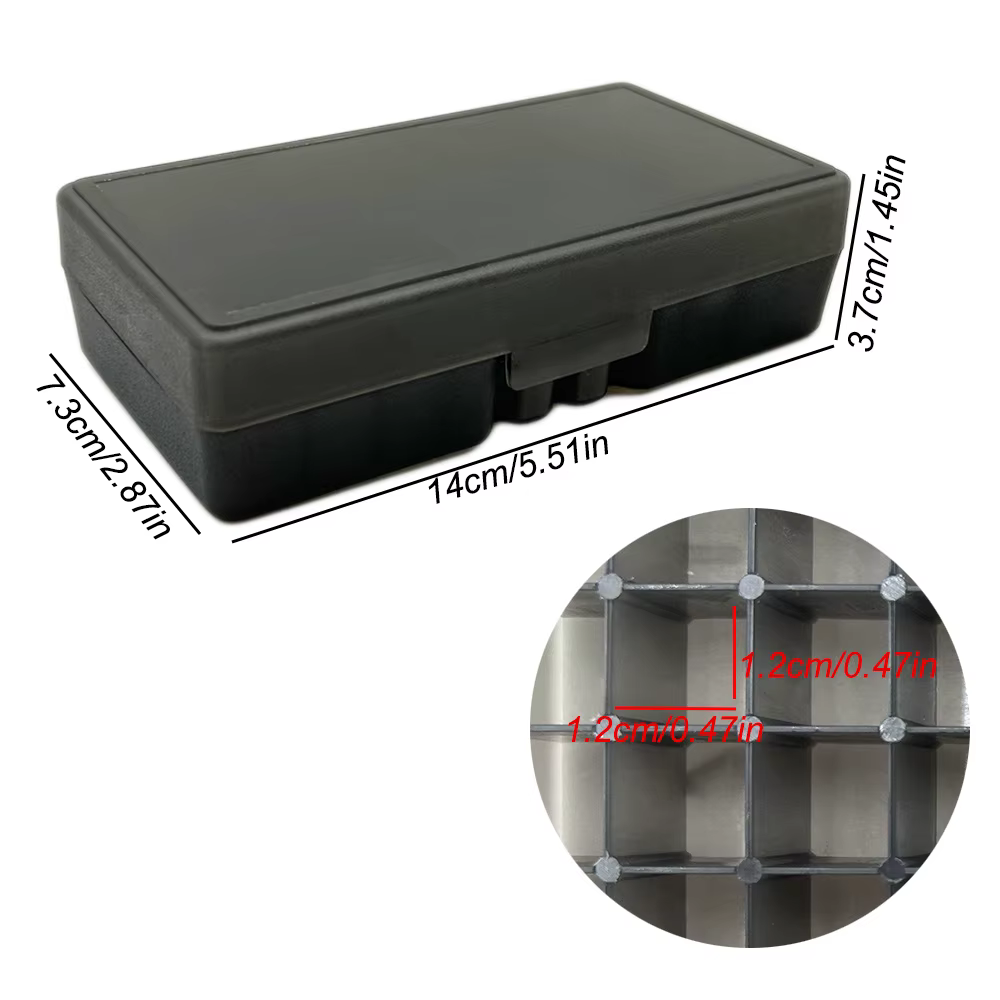 Caja de munición táctica con tapa abatible para pistola - imagen 4