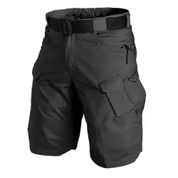 Pantalones cortos tácticos impermeables camuflaje transpirables