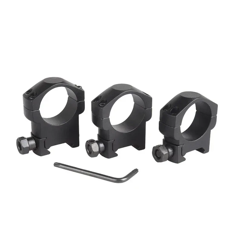 Base táctica de anillos de montaje de alcance de 30mm de diámetro para linterna, compatible con riel de 21mm, accesorio de decoración de juguete alto/medio/bajo