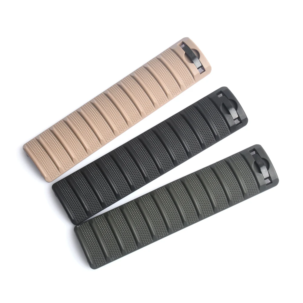 WADSN Cubierta de riel antideslizante de nailon, tira protectora envolvente para juguetes de balas suaves Mil-Spec 1913, equipo táctico de riel Picatinny AR - imagen 2