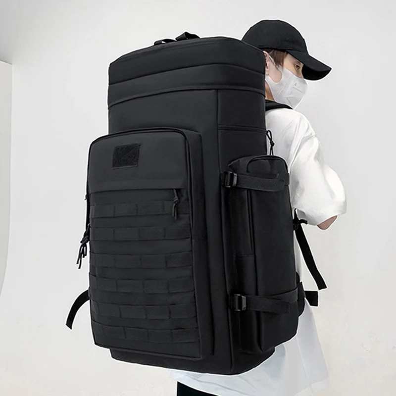 Bolsa de escalada grande para hombre, mochila de Trekking, senderismo, Camping, viajes al aire libre, paquete de equipaje deportivo Molle, mochila de viaje - imagen 3