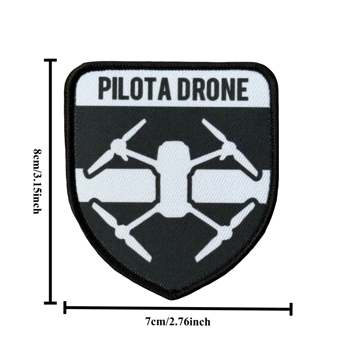Parche táctico de huesos cruzados de calavera, parches divertidos de gancho y bucle, insignia de moral, brazalete del ejército militar, pegatinas para mochila - imagen 4