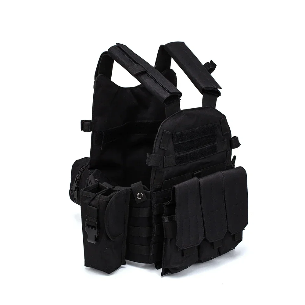 Chaleco táctico militar de caza para hombre, ataques FG, Airsoft, combate de Paintball, Molle, armadura corporal, portador de placa, chalecos militares, accesorios, 6094 - imagen 4