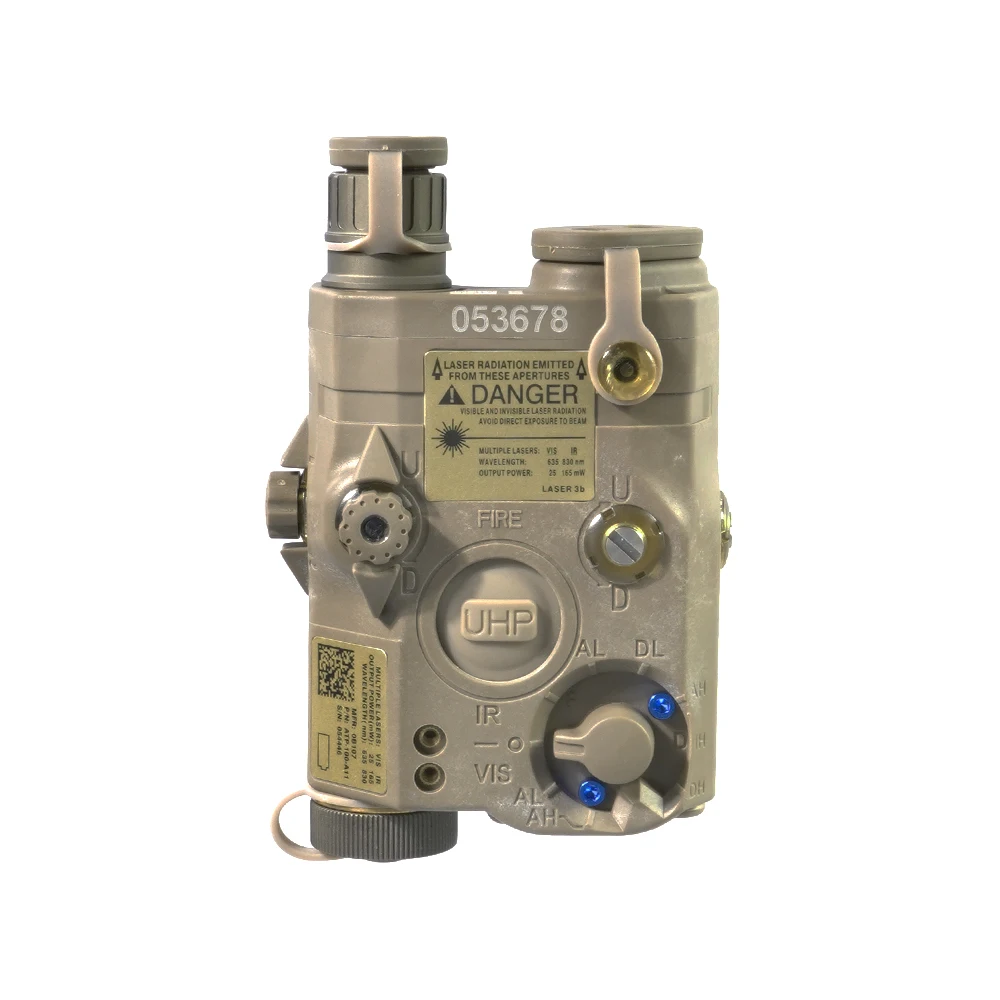 LA-5C UHP Deluxe 200mW VCSEL IR mira láser a prueba de golpes y retención cero para plataformas 5,56/7,62 marcos originales BK/FDE - imagen 5