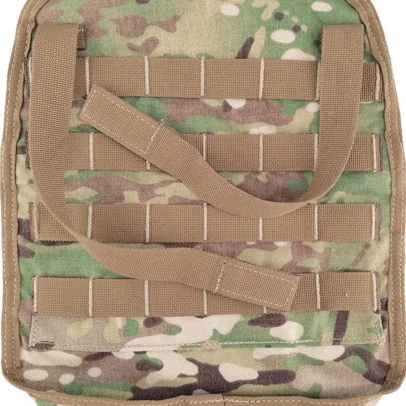 Mochila portadora de placa táctica, bolsa Molle de asalto Airsoft, chaleco de caza al aire libre, accesorio, equipo de bolsa Multicam - imagen 5