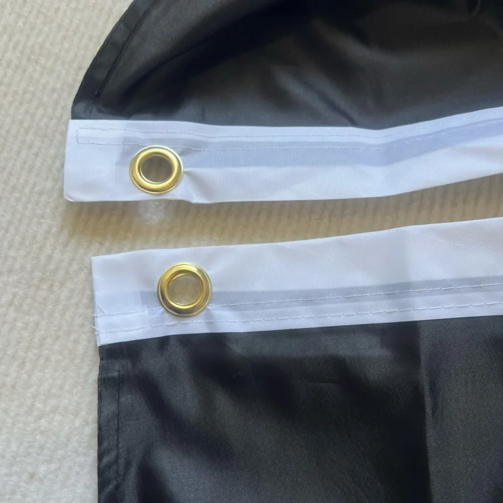 Bandera de pirata YIXIN, 90x150cm, 3x5 pies, jolly roger, calavera, huesos cruzados, bandera de pirata Brethren de la costa, pancarta colgante de poliéster - imagen 4