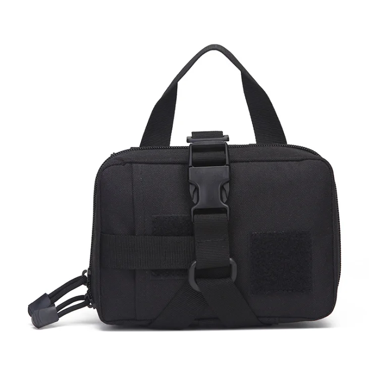 Bolsa táctica para exteriores para hombre, Kit de herramientas multifuncional para caza, Camping, senderismo, bolsa de Fitness con Clip - imagen 5