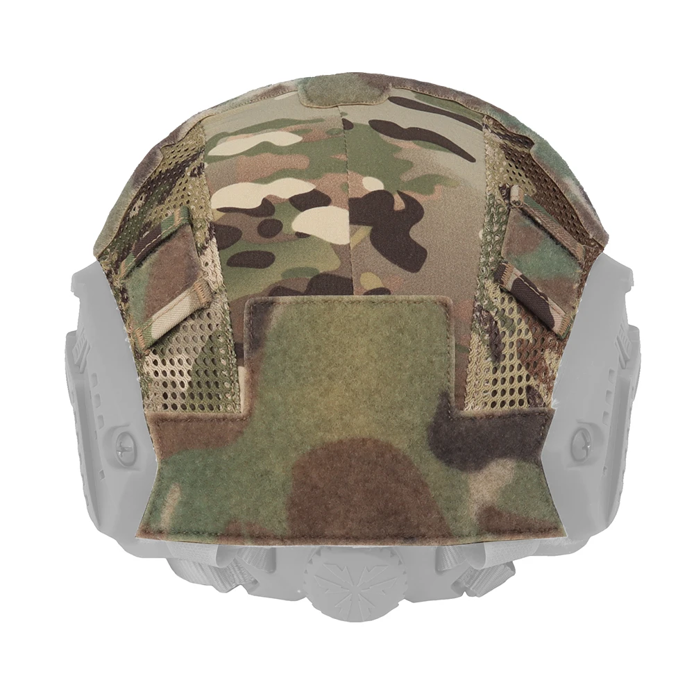 Cubierta de casco táctico rápido, malla de red con gancho y bucle, accesorio de tela elástica, Airsoft, Paintball, rápido SF, casco balístico de corte alto - imagen 4