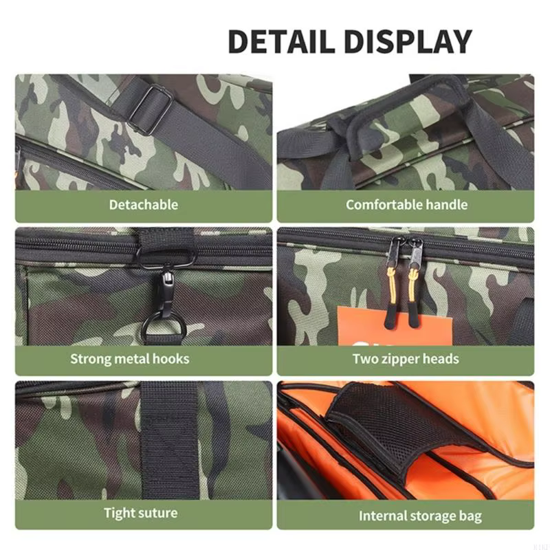 Bolsa táctica camuflaje con correa para altavoz portátil - imagen 5