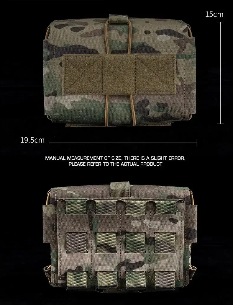 Botiquín de primeros auxilios de extracción Horizontal, bolsa Molle, equipo para exteriores, kits de emergencia para acampar, barco, caza, senderismo, terremotos y aventuras - imagen 3