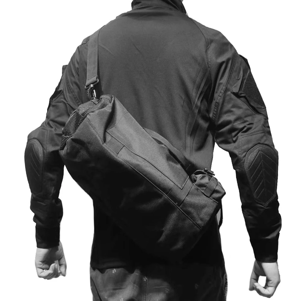 Bolsa de lona para deportes al aire libre, bolso de hombro informal para hombres, bolso de fitness, bolso de entrenamiento deportivo, bolso, accesorios para ropa deportiva y al aire libre - imagen 4