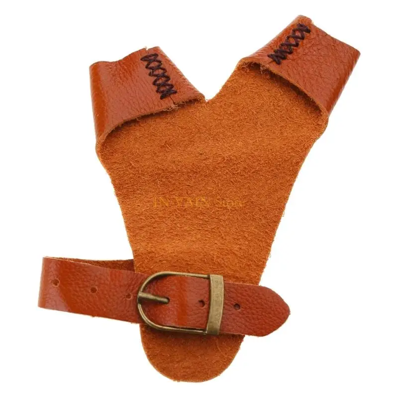 Protector mano M5TC piel sintética para arco recurvo - imagen 3