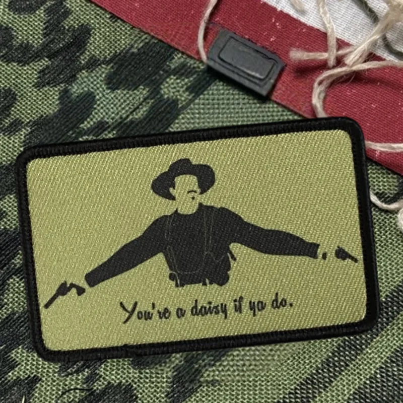 Eres una Margarita si hacer parche estampado chaleco táctico gancho y bucle sombreros insignia de moral mochila pegatinas brazalete parches para ropa - imagen 2