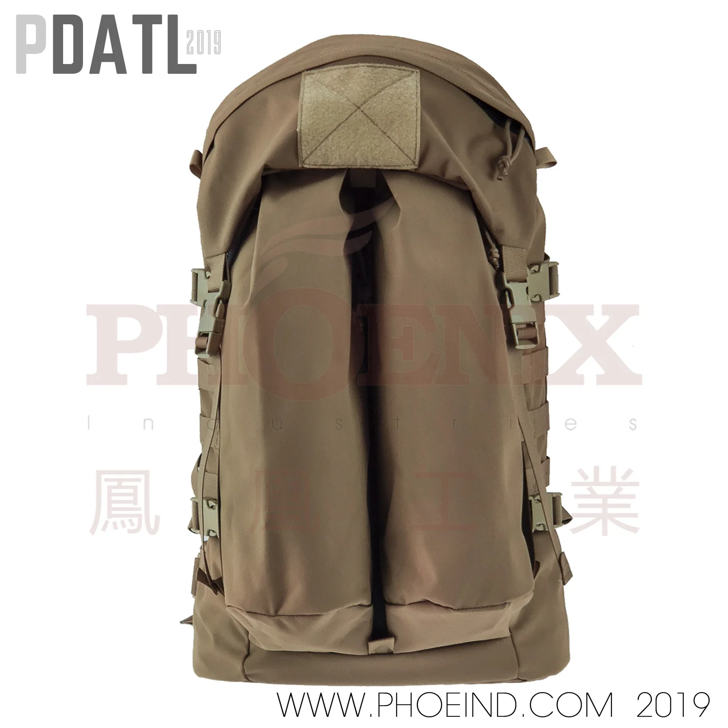 Mochila táctica de fibra de carbono, 2019 40L, totalmente ajustable, especial - imagen 3