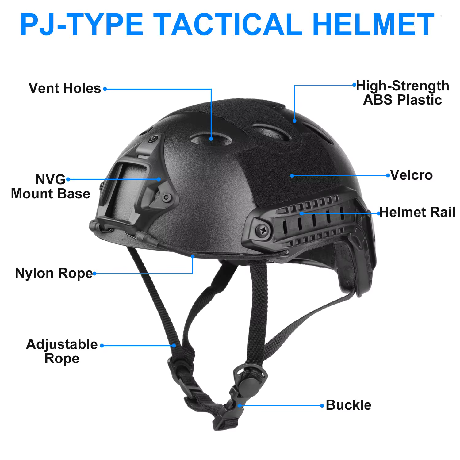 Casco táctico airsoft con máscara elástica y gafas antivaho - Protección facial - imagen 2