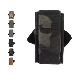 Accesorios tácticos, bolsas Molle de una sola revista multiángulo rápido de 9MM para chaleco, bolsa Mag