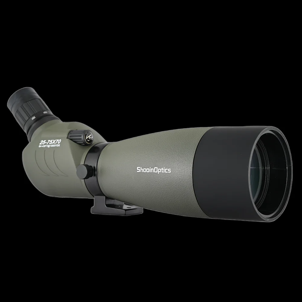 Shooin Spotting Scope SCY 20-60x60 25-75x70 FMC Bird Watching Telescope Monocular - imagen 3