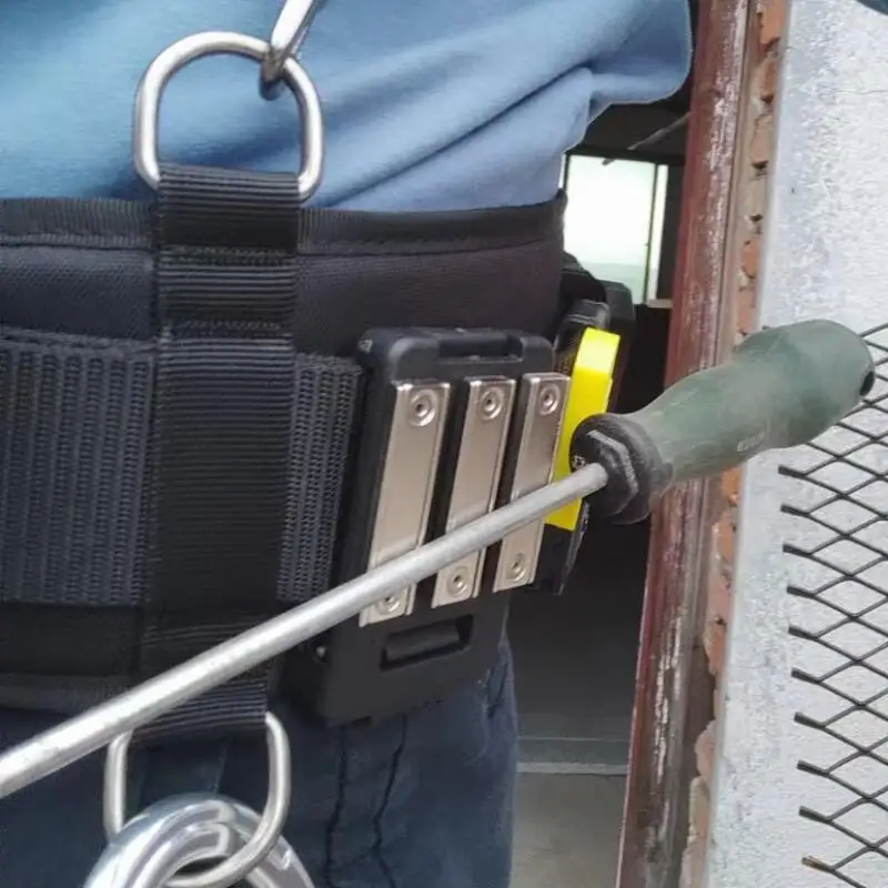 Clip de cintura magnético, piezas de electricista de muñeca, tornillo de succión de trabajo portátil ajustable, herramientas para cinturón de hombro - imagen 4