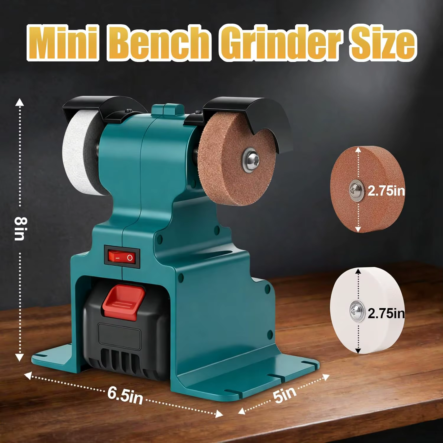 Makita amoladora de banco inalámbrica para afilar y pulir cuchillos - imagen 4
