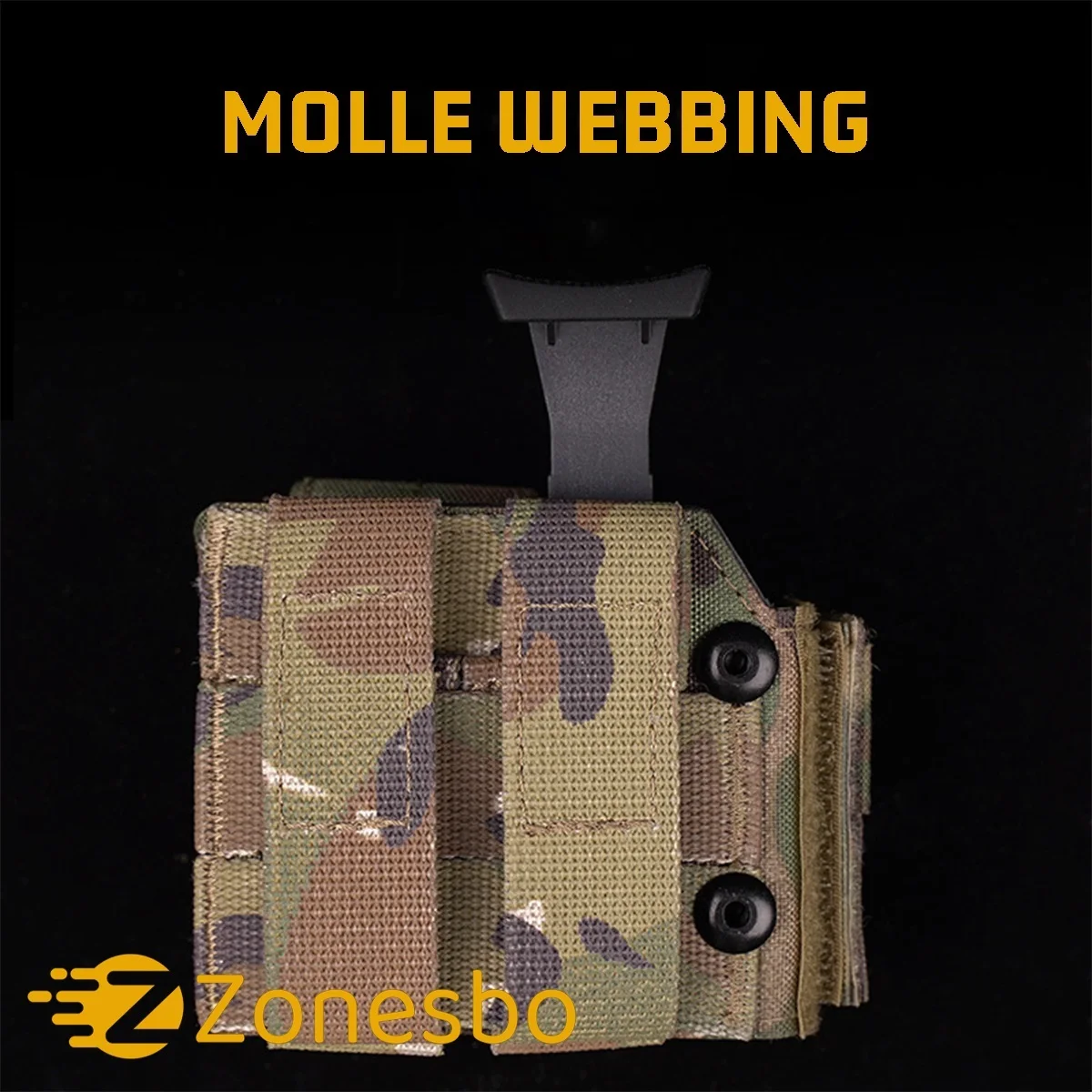 Funda táctica Universal Airsoft para diestros, soporte G17 MOLLE OWB, funda de nailon ligera, cinturón de combate, tiro del ejército - imagen 4