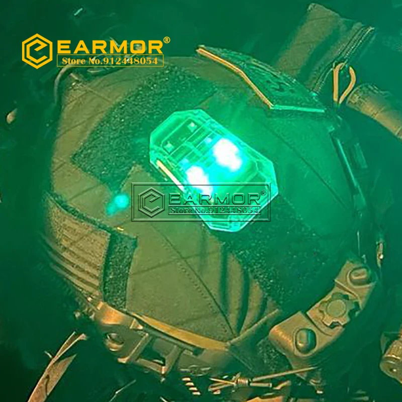 OPSMEN-luz de Flash de supervivencia, luz de Flash de explosión multifunción, marcador de socorro de trabajo, luz estroboscópica funcional, luz IR