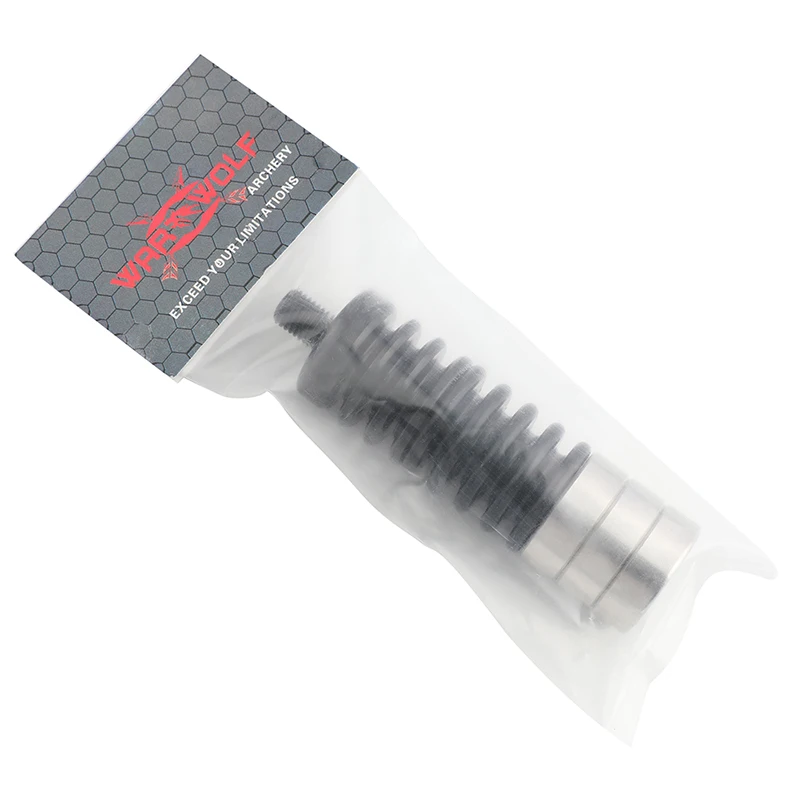 Estabilizador de arco de tiro con arco, amortiguador de contrapeso, barra de equilibrio de tiro con arco de 3 colores, amortiguador para arco compuesto recurvo, tiro de caza - imagen 5