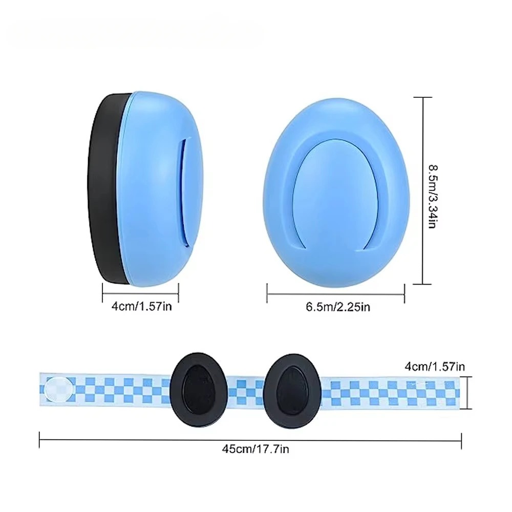 Orejeras antiruido para bebé, correa elástica, protección auditiva, orejeras de seguridad, auriculares con cancelación de ruido para niños, para dormir - imagen 2