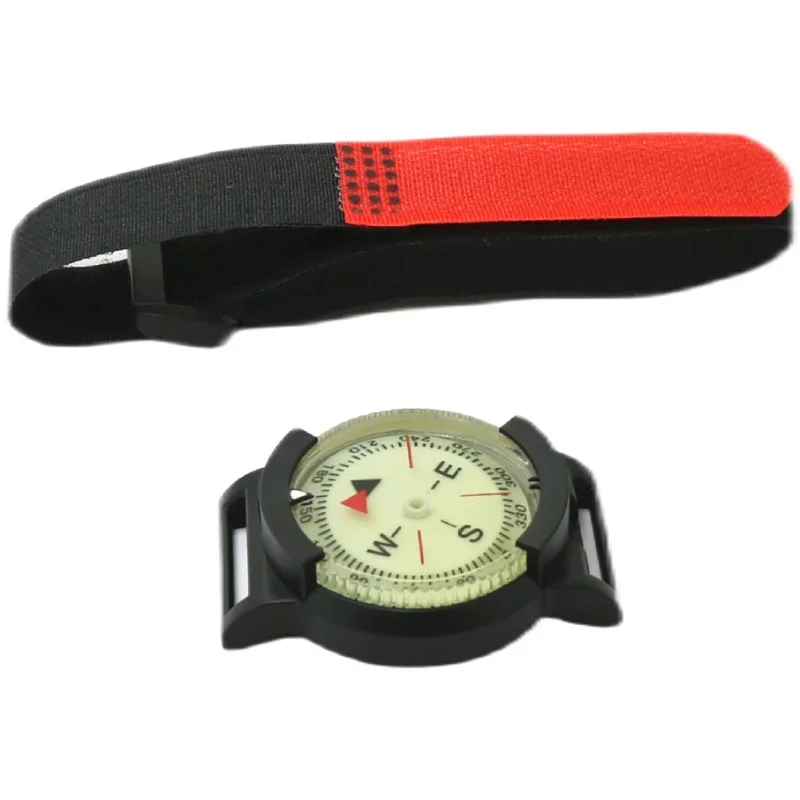 DEVGRU CAG MASOC Styling M9 correa de muñeca, brújula de paracaidismo, Pin North-South, fluorescente 50m, brújula de buceo - imagen 2