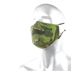 Mascarilla táctica camuflaje transpirable antipolvo con correas ajustables