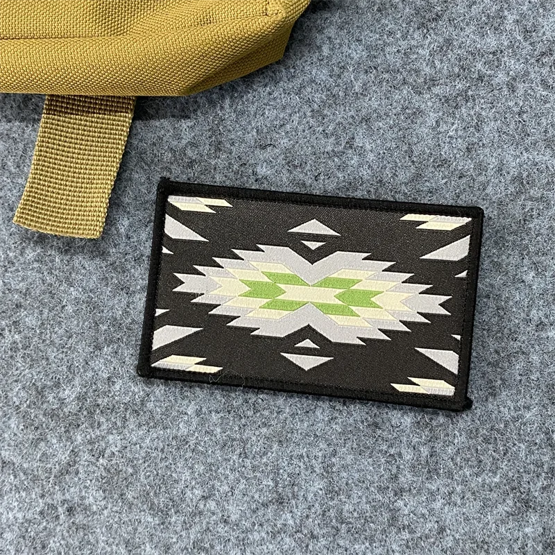 Parche estampado del sistema Black Canyon, insignia de moral táctica militar, apliques de gancho y bucle para ropa, brazalete, parches de mochila - imagen 4