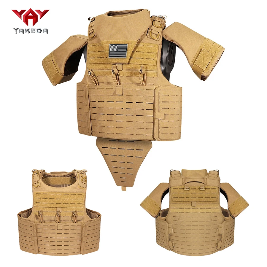 Chaleco táctico YAKEDA desmontable MOLLE modular corte láser exteriores - imagen 2