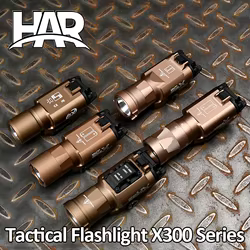 Surefir táctico SF X300U X300 Ultra XH35 pistola de Metal Scout luz Airsoft arma luz estroboscópica linterna linterna