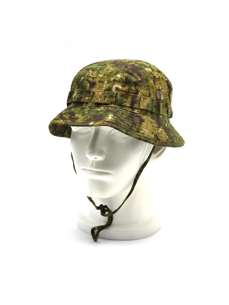 Gorra de caza y pesca al aire libre para hombres y mujeres, camuflaje verde, cúpula a prueba de viento, sombrero corto para aleros - imagen 4