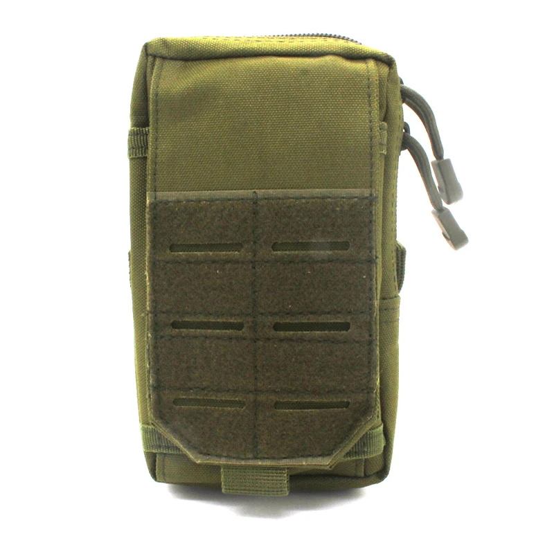 Bolsa táctica Molle para hombre, riñonera con bolsillo para caza, viaje, Camping, funda con soporte para teléfono móvil - imagen 3