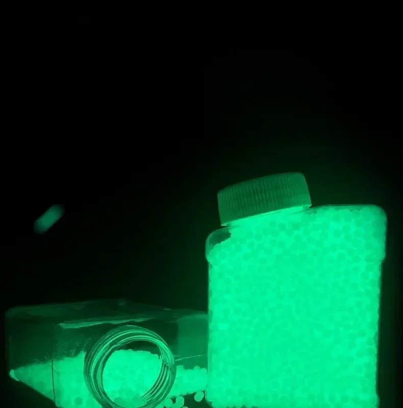 RRluminoso que brilla en la oscuridad, decoración del hogar, cuentas de agua, bola de Gel de perlas, polímero de hidrogel, barro de cristal en maceta, bola mágica de gelatina - imagen 2