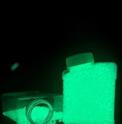 RR7-8mm Glow-in-the-dark Water Ball Water Marble Luminous Crystal Ball Youth CS Team Soft Gun Bullets Toy Accessories