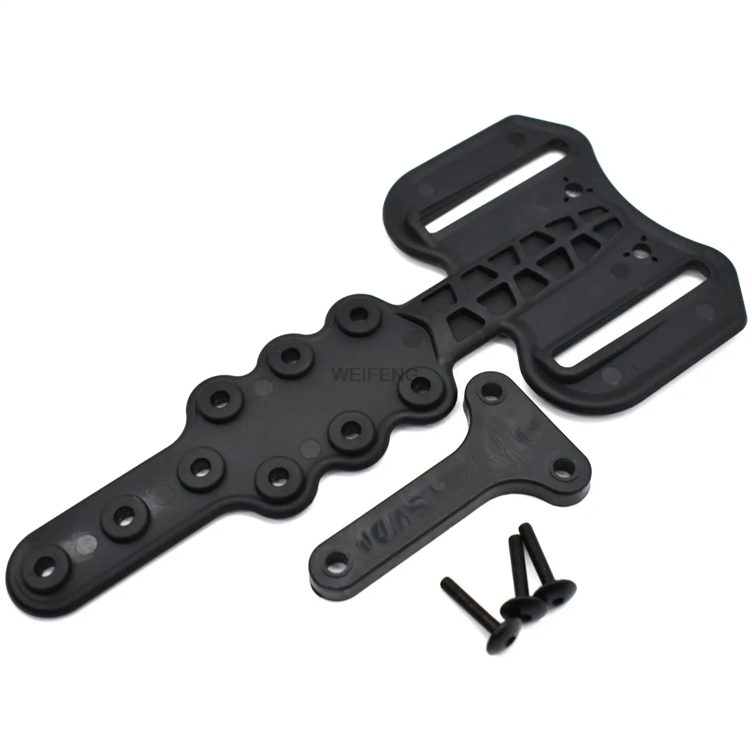 Funda para pistola de pierna, plataforma, correa de cubierta, cinturón, funda para muslo, adaptador de paleta para GL 17 19, accesorios de caza - imagen 4