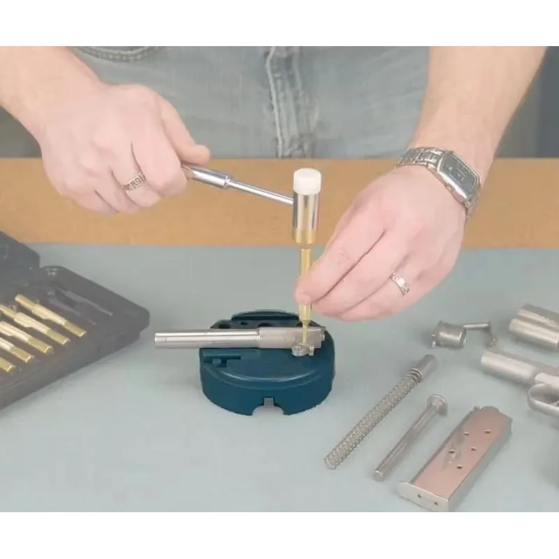 Pistola Universal AR15 M4 de bloque de banco de armado M1911 Ruger 10/22 estilo montaje de reposición caza - imagen 4