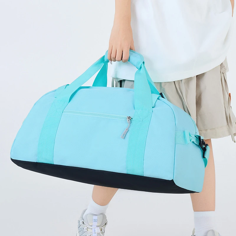 Bolso de mano deportivo seco y húmedo para Yoga, bolsa de almacenamiento de equipaje para viaje de negocios, para acampar al aire libre, senderismo, bandolera, universidad, portátil, libros - imagen 3