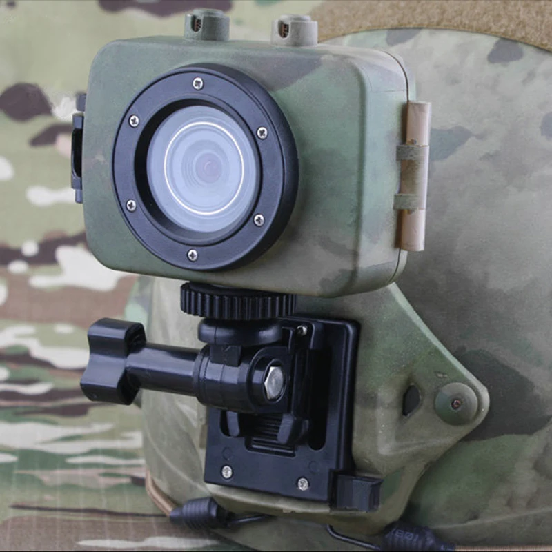 Emersongear-MINI grabador de fotos de Video táctico con casco LCD, Airsoft, combate, caza, senderismo, deportes al aire libre, tiro, Camping - imagen 3
