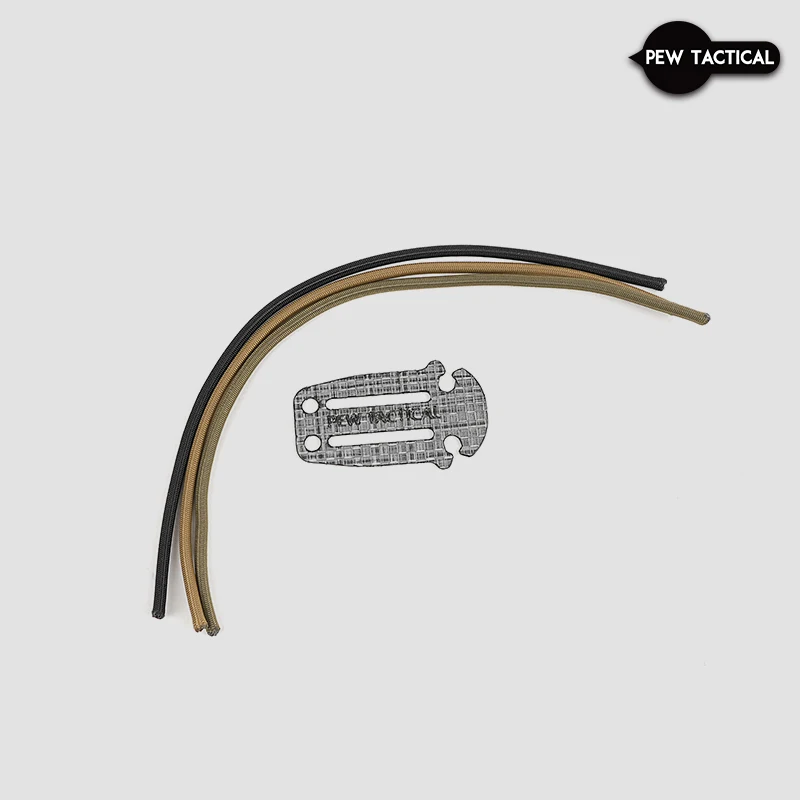 Clip táctico PTT para walkie-talkie PEW con clip de fijación de cable de correas de 1 pulgada - imagen 4