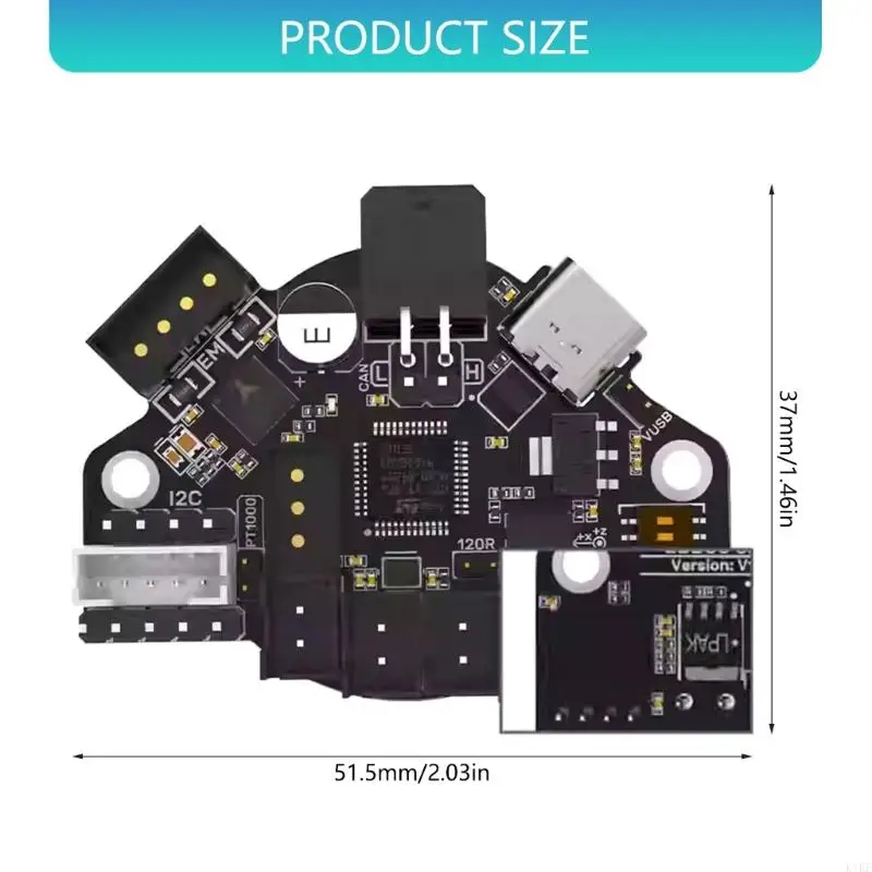 Placa adaptadora EBB36 CAN, placa extremo caliente, detección bloqueo rotura filamento para Motor paso a paso, - imagen 5
