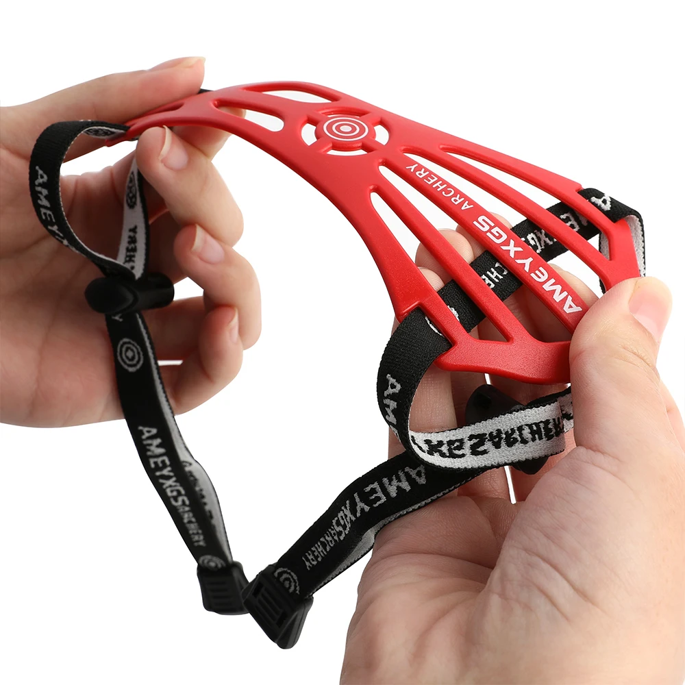 Protector de brazo de Tiro con Arco recurvo, correa ajustable, protección del antebrazo, equipo seguro, caza tradicional, entrenamiento de tiro, 7 colores - imagen 3