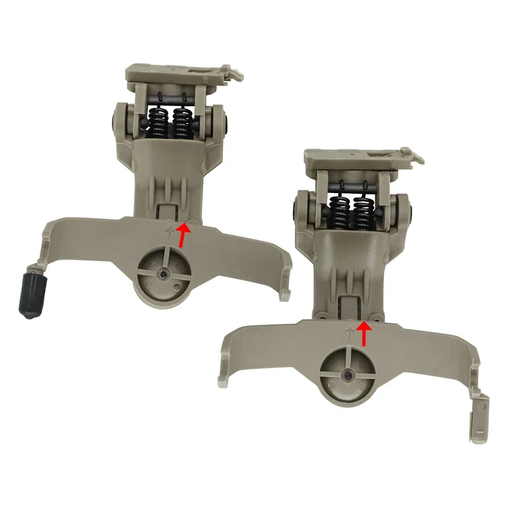 Adecuado para Pelto Comta II III campo de tiro protección auditiva electrónica auriculares tácticos con reducción de ruido adaptador ARCrail - imagen 3