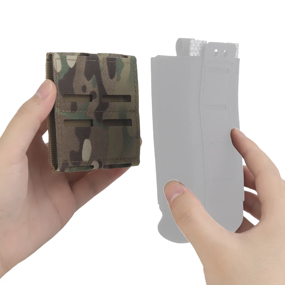 Sistema MOLLE, Panel táctico de doble fila con cinturón, equipo de transporte de caza, accesorios Molle tácticos - imagen 3