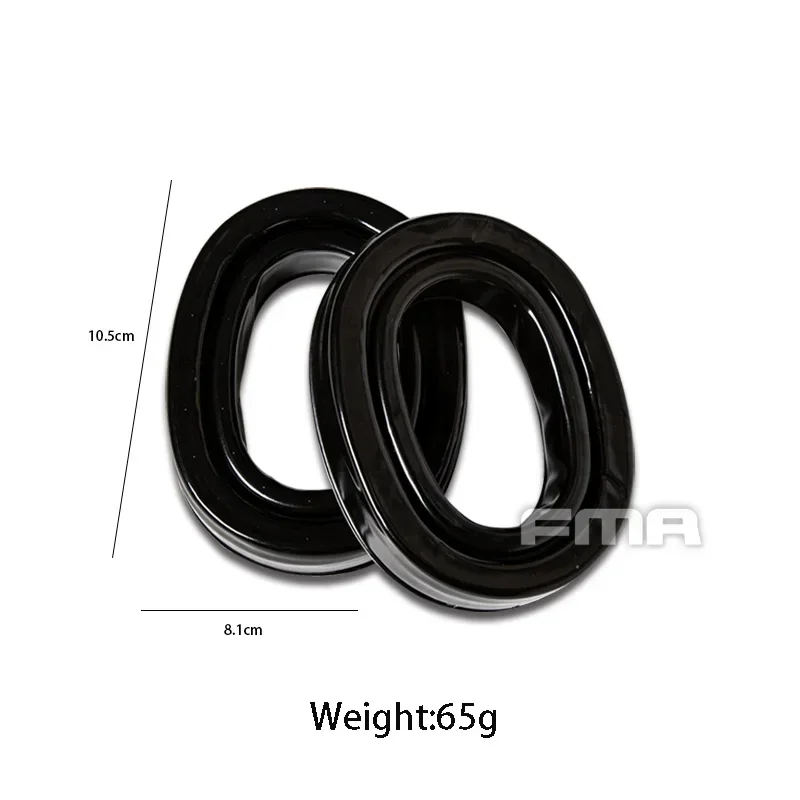 Almohadillas de silicona de almohadillas de gel de repuesto FMA para auriculares Comtac