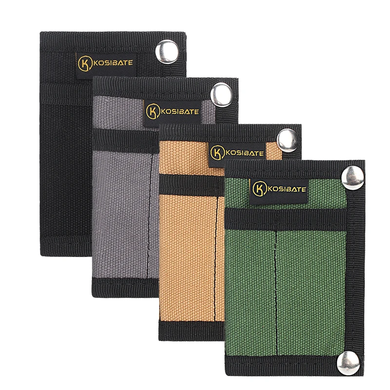 Bolsa táctica EDC, Mini billetera, tarjetero, llavero, cinturón, riñonera, Camping, senderismo, caza, tiro, monedero portátil al aire libre - imagen 2