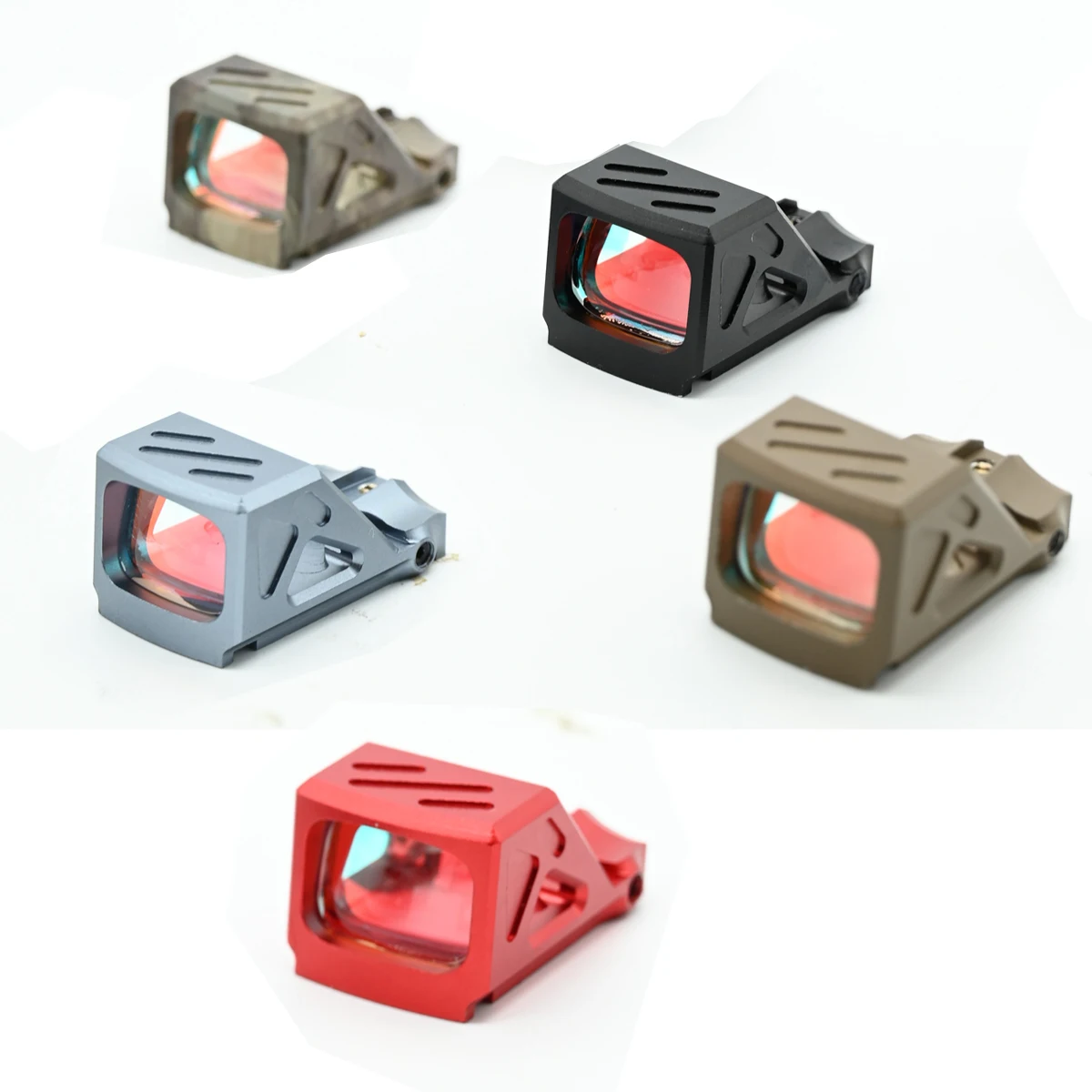 Nuevo Ajuste automático de detección de luz 2025, punto triangular holográfico de baja potencia, luz LED reflectante, pistola Gl * k - imagen 2